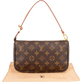 Louis Vuitton Monogram Canvas Pochette Accessoires Handbag