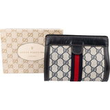Gucci Monogram GG Supreme Canvas Vintage Web Parfums Pouch