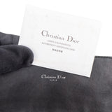 Christian Dior Black Quilted Cannage Lambskin Wallet On Chain Crossbody Bag