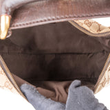 Gucci Monogram GG Canvas Horsebit Hobo Handbag