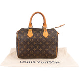 Louis Vuitton Monogram Canvas Speedy 25 Handbag