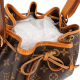 Louis Vuitton Monogram Canvas Sac Noé Petit Shoulder Bag