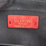 Valentino Garavani Leather Rockstud Envelope Wallet On Chain Crossbody Bag