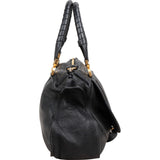 Chloé Grained Calfskin Leather Marcie Handbag
