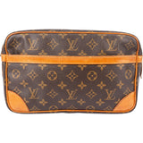 Louis Vuitton Monogram Canvas Compiegne 28 Clutch