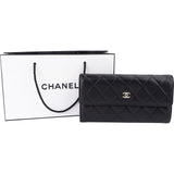 Chanel Quilted Lambskin Classic Flap Wallet