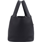 Hermès Taurillon Clemence Leather Caban Picotin Lock 22 Handbag