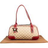 Gucci Monogram GG Canvas Princy East West Shoulder Bag