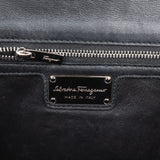 Salvatore Ferragamo Patent Leather Vara Bow Flap Crossbody Bag