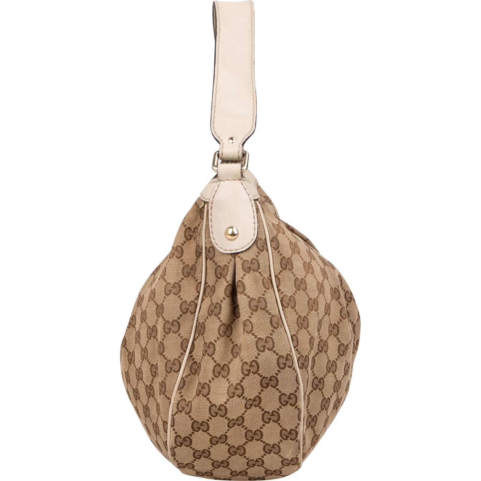 Gucci Monogram GG Sukey Handbag - vintageandkickz