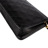 Chanel Quilted Lambskin Small 24K Gold Single Flap Shoulder Bag