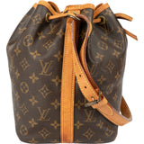 Louis Vuitton Monogram Canvas Sac Noé Petit Shoulder Bag