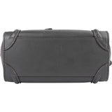 Céline Grey Leather Luggage Handbag