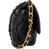 Chanel 19 Quilted Lambskin Single Flap Crossbody Bag