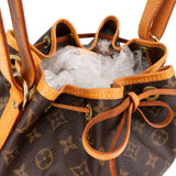 Louis Vuitton Monogram Canvas Sac Noé Petit Shoulder Bag
