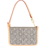 Louis Vuitton Monogram Denim Pochette Accessoires Handbag