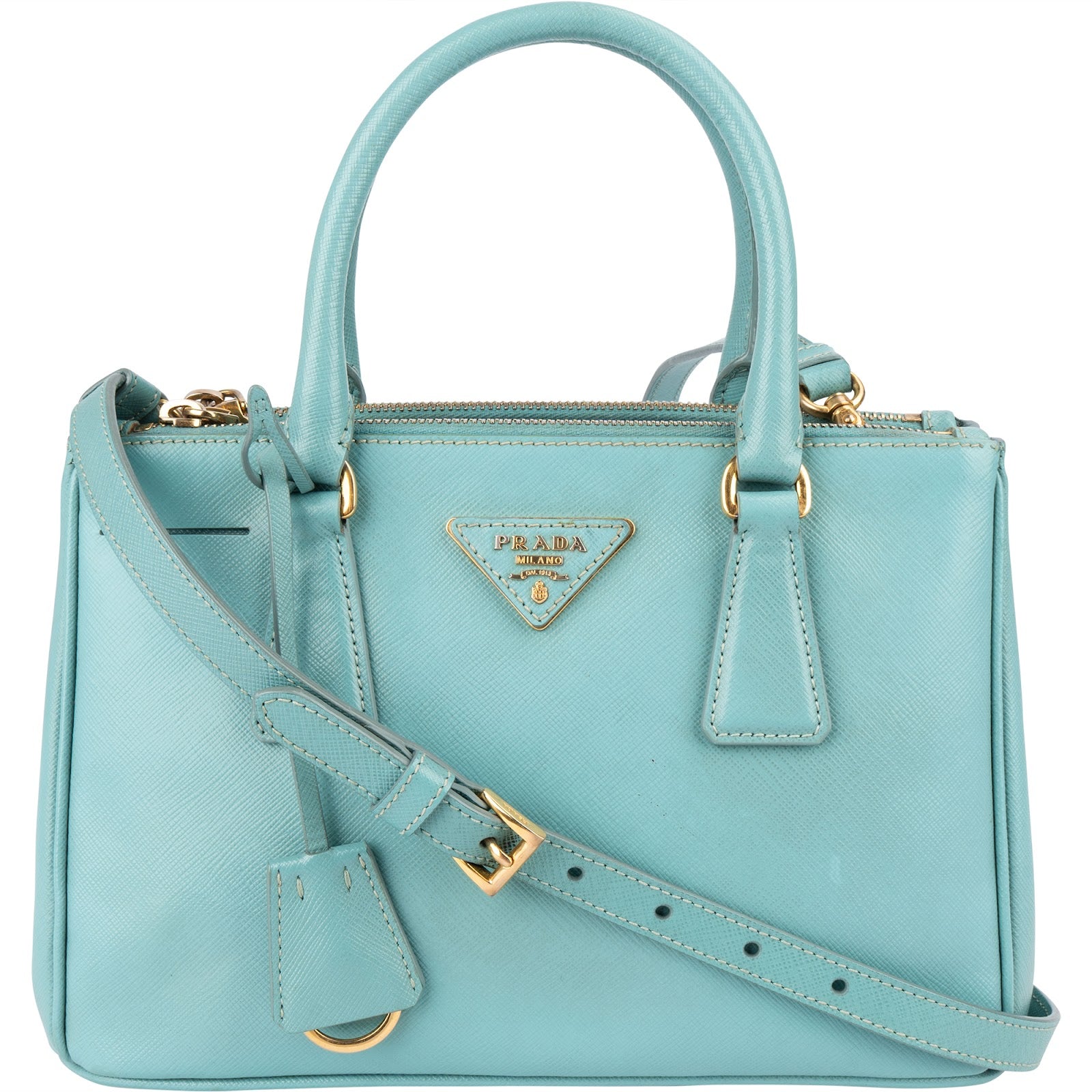 [🔄️B11 / F21] Prada Saffiano Leather Small Galleria Bag Handbag - vintageandkickz