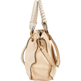Chloé Smooth Leather Marcie Turnlock Handbag