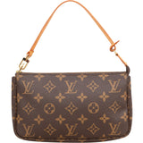 Louis Vuitton Monogram Canvas Pochette Accessoires Handbag