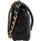 Chanel 19 Quilted Lambskin Medium Single Flap Crossbody Bag
