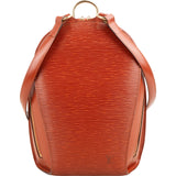 Louis Vuitton Cognac Epi Leather Mabillon Backpack
