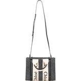 Chloé Felt Small Woody Tote Crossbody Handbag