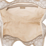 Gucci Monogram GG Imprimé Silver Jackie Shoulder Bag