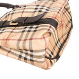 Burberry Nova-Check Monogram Brooke Satchel Handbag