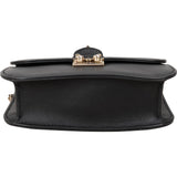 Valentino Garavani Leather Rockstud Glam Lock Flap Crossbody Bag