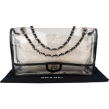 Chanel Transparent Vinyl Single Flap Shoulder Bag