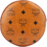 MCM Monogram Visetos Drawstring Bucket Crossbody Bag