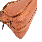 Chloé Brown Leather Paraty Handbag