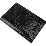 Christian Dior Oblique Monogram Patent Leather Galaxy Bifold Card Holder