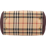 Burberry Nova-Check Haymarket Hobo Shoulder Bag