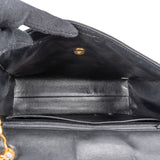 Chanel Quilted Lambskin Rectangular Single Flap Crossbody Bag