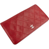 Chanel Quilted Leather Long Flap CC Wallet
