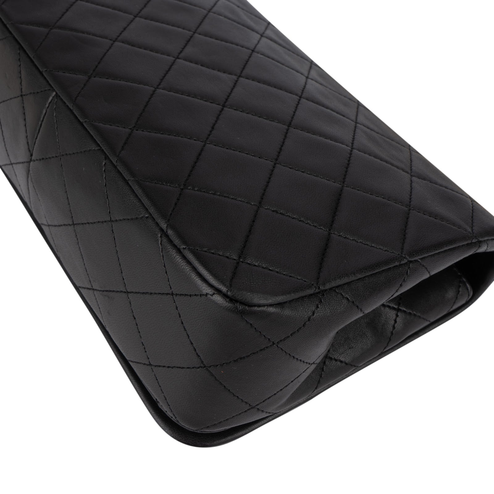 Chanel Quilted Lambskin 24K Gold Turnlock Single Flap Crossbody Bag - vintageandkickz