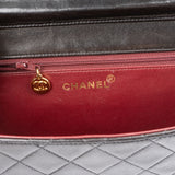 Chanel Quilted Lambskin 24K Gold Single Flap Shoulder Bag