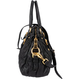 Prada Nappa Leather Gaufre Satchel Handbag