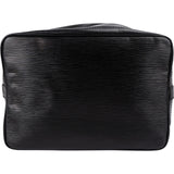 Louis Vuitton Noir Epi Leather Sac Noé Grande Shoulder Bag