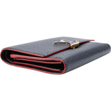 Louis Vuitton Blue Taurillon Leather Capucines Compact Wallet