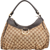 Gucci Monogram GG Canvas Abbey D-Ring Shoulder Bag