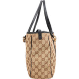 Gucci Monogram GG Canvas Twins Tote Shoulder Bag