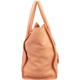 Céline Drummed Calfskin Mini Luggage Tote Handbag