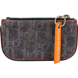 Christian Dior Oblique Monogram Denim Coin Wallet