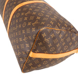 Louis Vuitton Monogram Canvas Keepall 55 Bandoulière Travel Bag