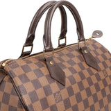 Louis Vuitton Monogram Damier Ebene Speedy 30 Handbag