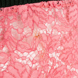 Gucci Pink Spitze Floral Lace Web Waistband Dress (IT40)
