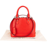 Louis Vuitton Red Epi Leather Alma BB Handbag
