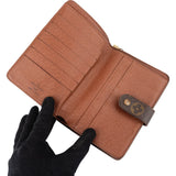 Louis Vuitton Canvas Monogram Porto Papier Zip Wallet